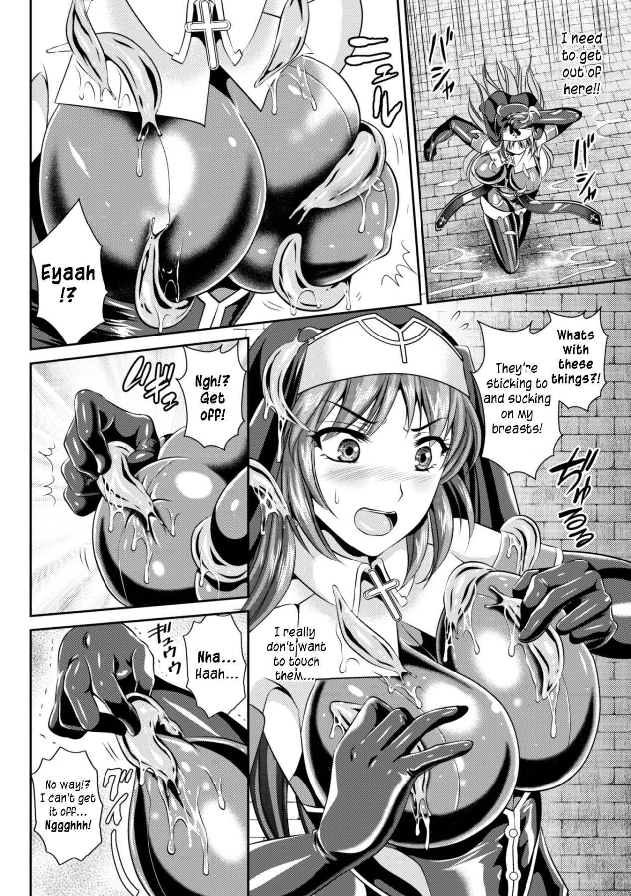 Hentai Manga Comic-Liese's destiny: Punishment Of Lust On The Slime Prison Ch.1-6-Read-60